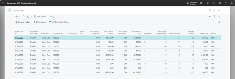 Acumens Costing & Inventory Management Toolbox