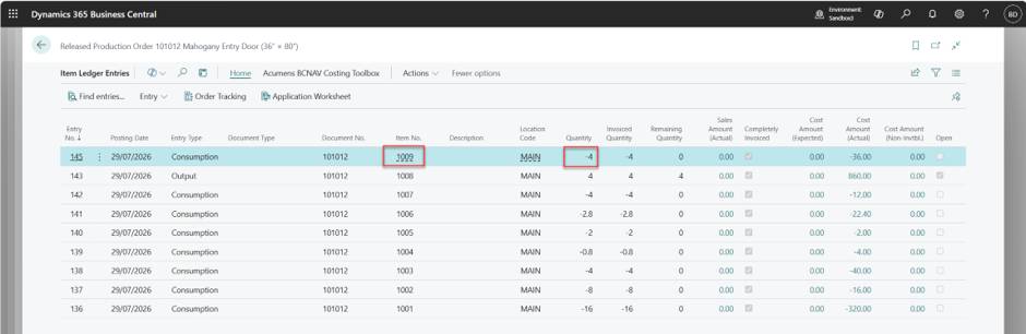 Acumens Costing & Inventory Management Toolbox