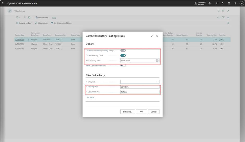 Acumens Costing & Inventory Management Toolbox