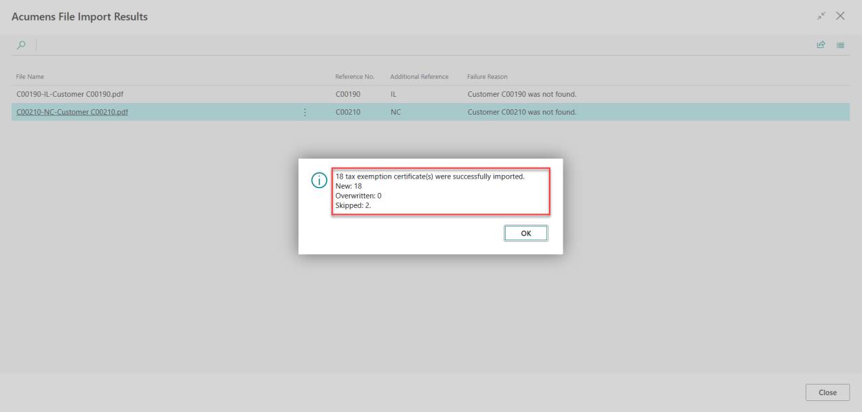 Acumens StarterPack – How to Manage Sales Tax Exemption Certificates in Business Central