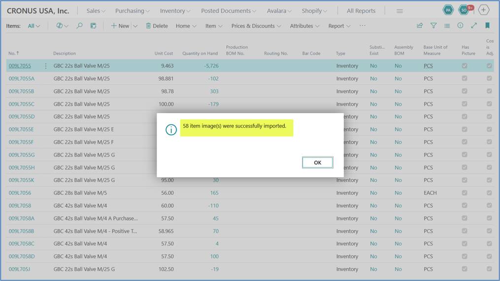 Acumens StarterPack – How to Bulk Import and Export Item Images in Microsoft Dynamics 365 Business Central