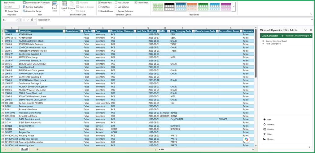 Acumens StarterPack – Bulk Updating Records in Business Central