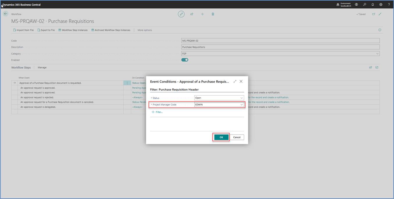 Purchase Requisitions in Microsoft Dynamics 365 Business Central