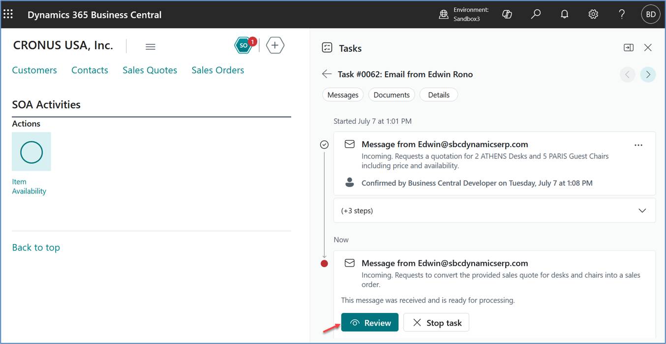 Sales Order Agent: Implementation Guide