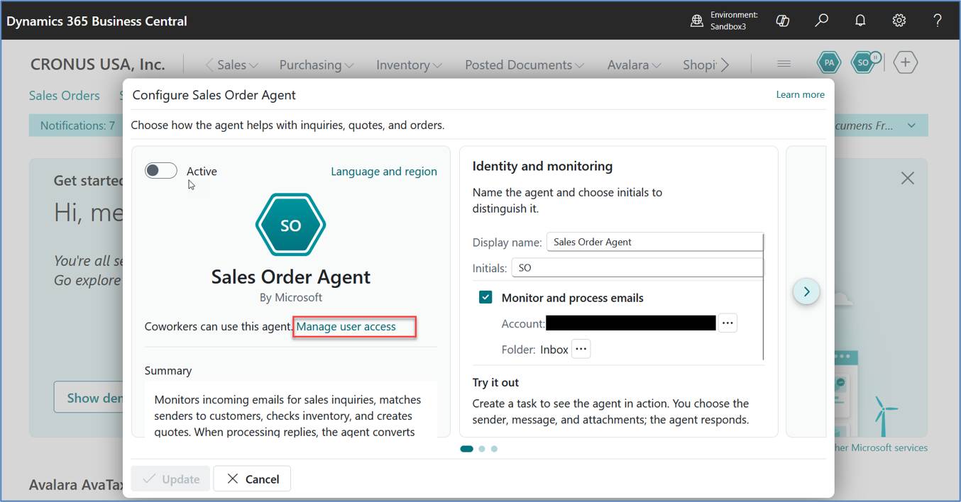 Sales Order Agent: Implementation Guide