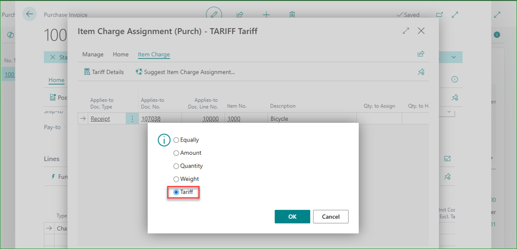 Simplifying Tariff and Item Charge Processing