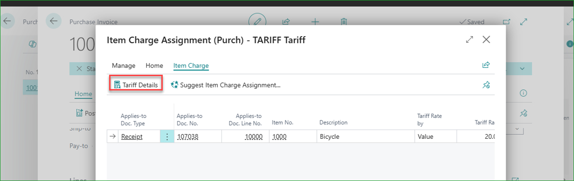 Simplifying Tariff and Item Charge Processing