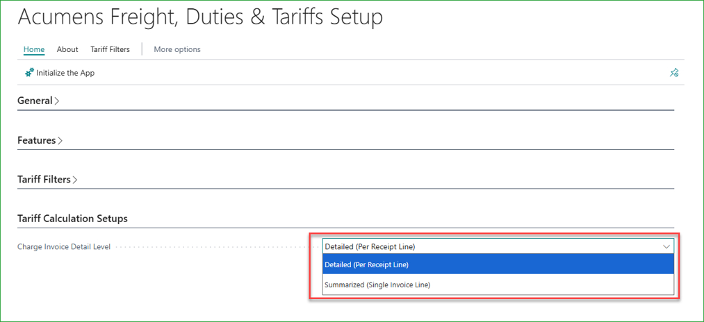 Simplifying Tariff and Item Charge Processing