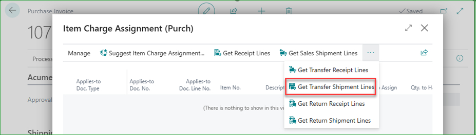 Simplifying Tariff and Item Charge Processing