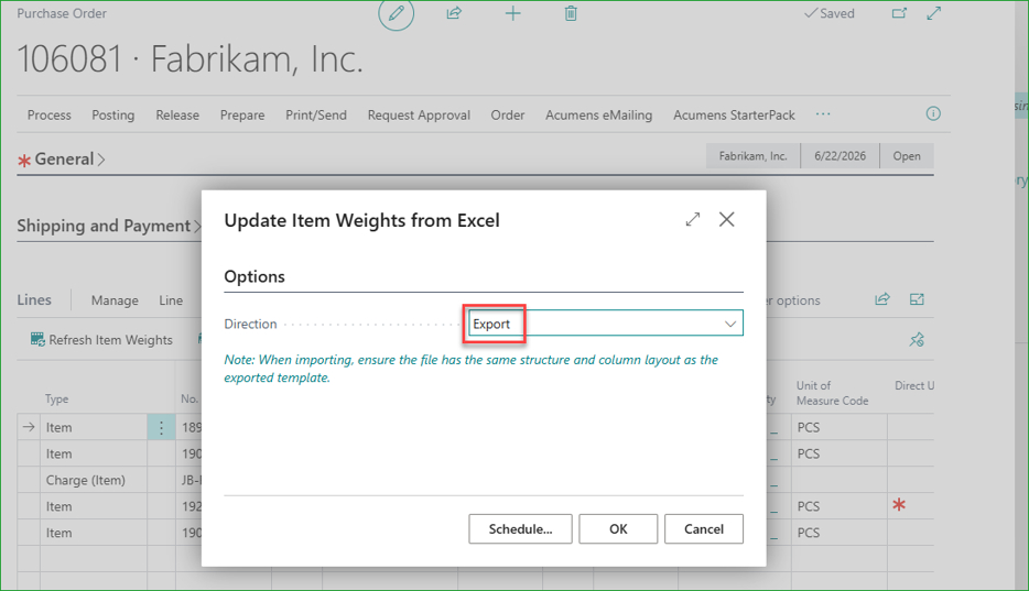 Simplifying Tariff and Item Charge Processing