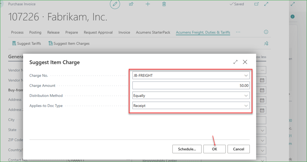 Simplifying Tariff and Item Charge Processing
