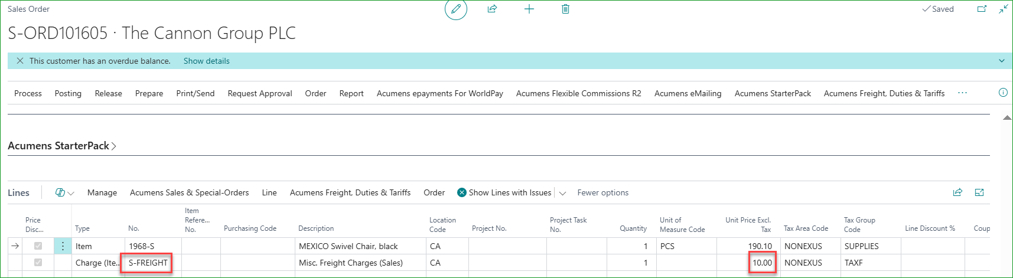 Simplifying Tariff and Item Charge Processing