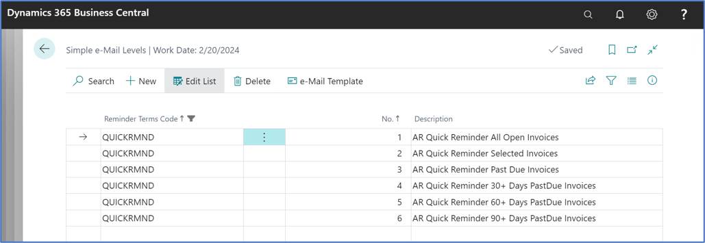 Acumens Receivables and Collections Management for Business Central