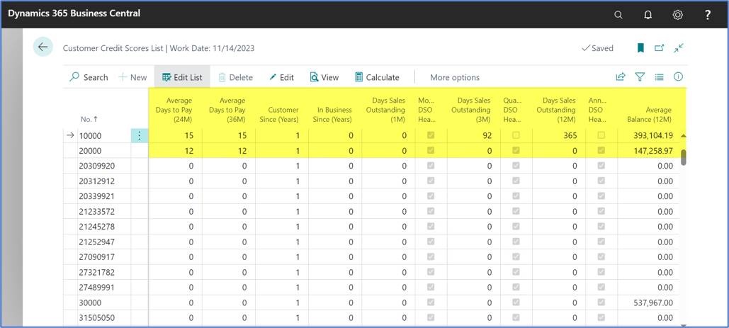 Acumens Receivables and Collections Management for Business Central