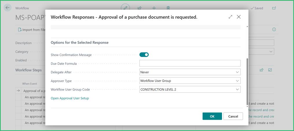 Acumens Document Approvals Management for Business Central