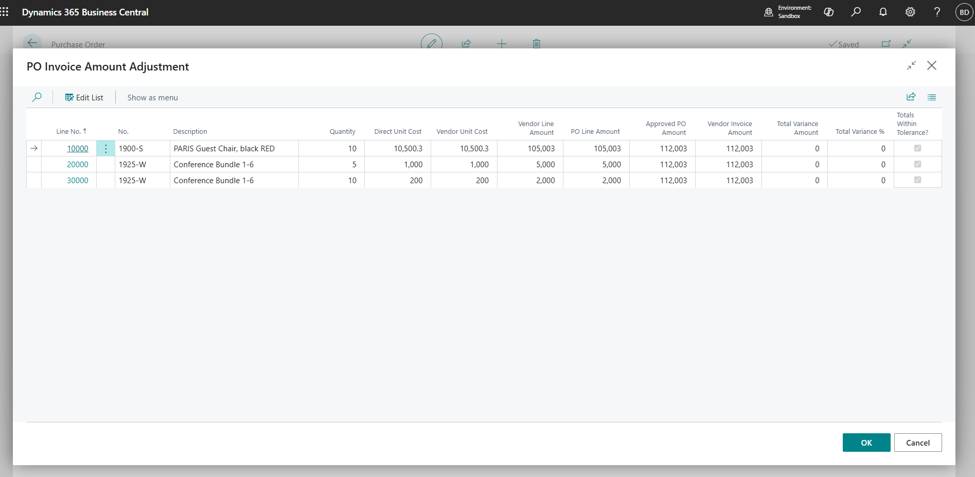 Acumens Document Approvals Management for Business Central