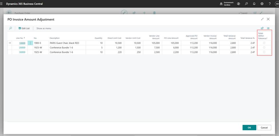 Acumens Document Approvals Management for Business Central