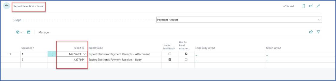 e-Mailing Cash Receipts in Business Central