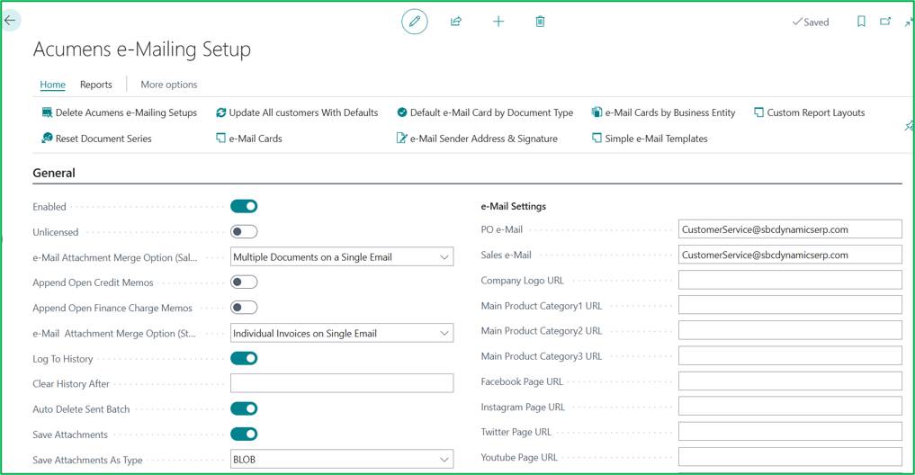Email Automation in Dynamics 365 Business Central