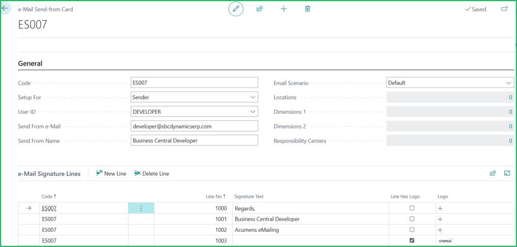 Email Automation in Dynamics 365 Business Central