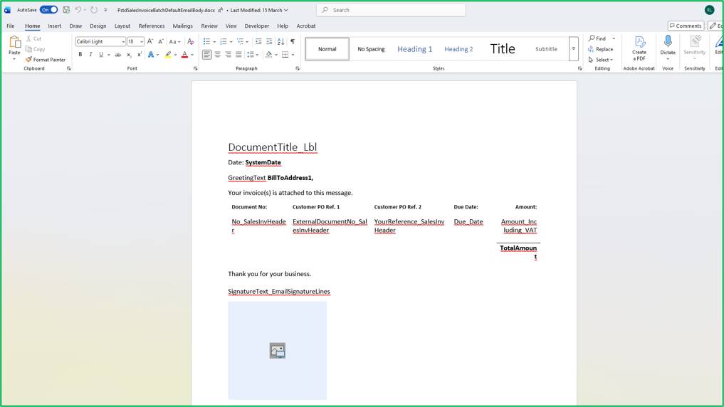 Email Automation in Dynamics 365 Business Central