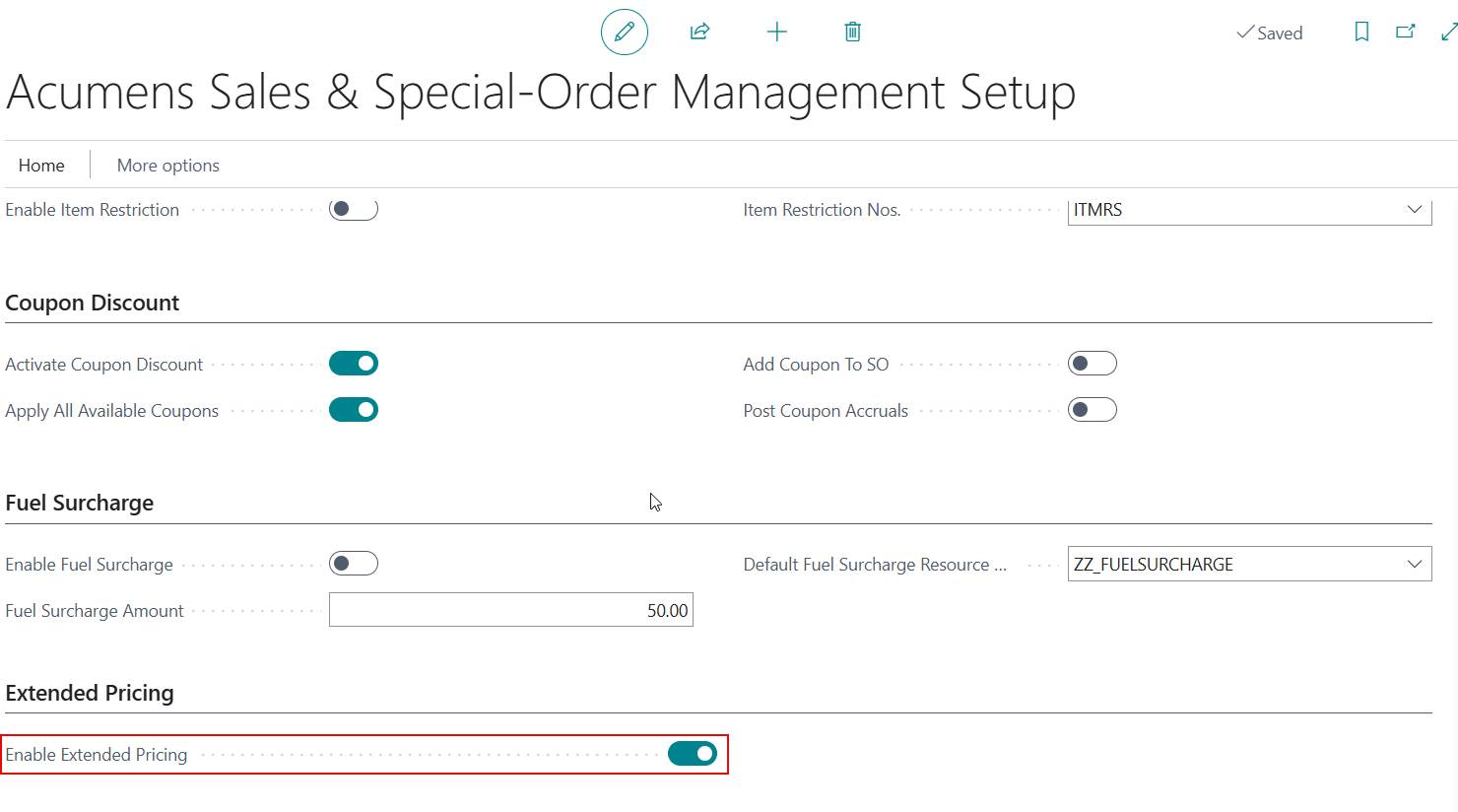 Extended Pricing for Business Central