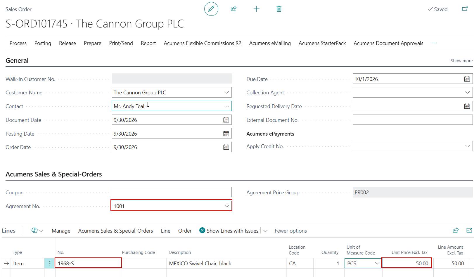 Extended Pricing for Business Central