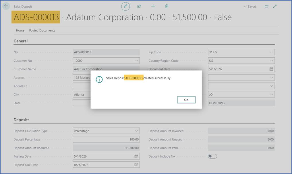 Optimizing Sales Order Prepayments in Business Central