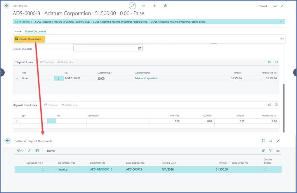Optimizing Sales Order Prepayments in Business Central