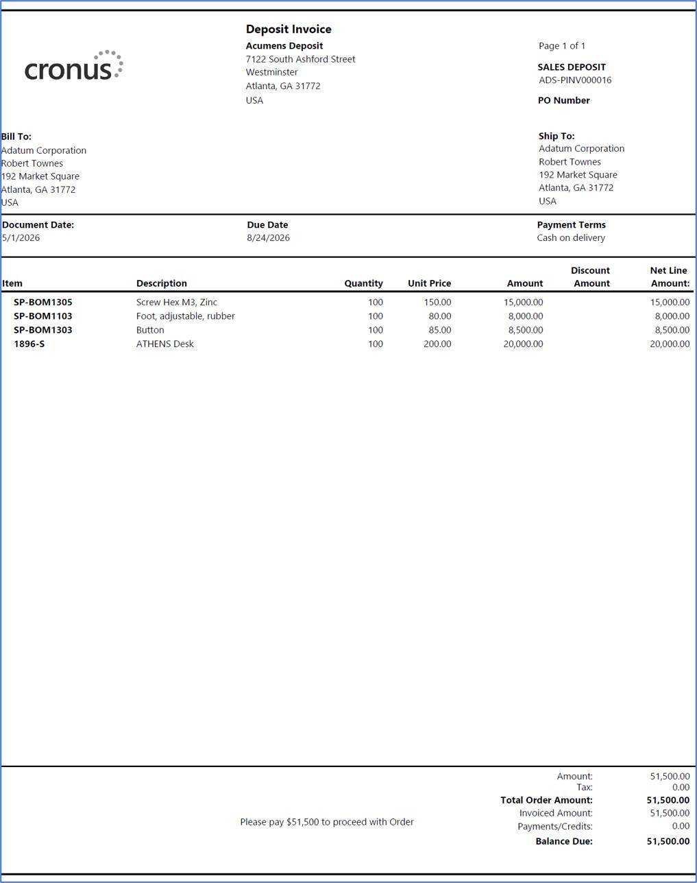 Optimizing Sales Order Prepayments in Business Central