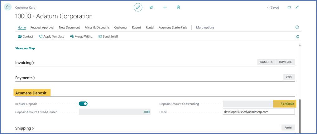 Optimizing Sales Order Prepayments in Business Central