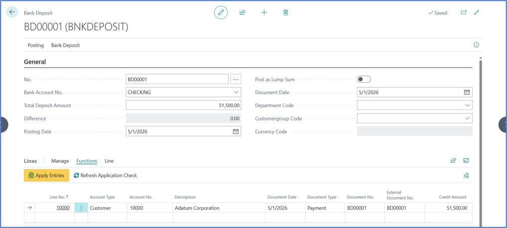 Optimizing Sales Order Prepayments in Business Central