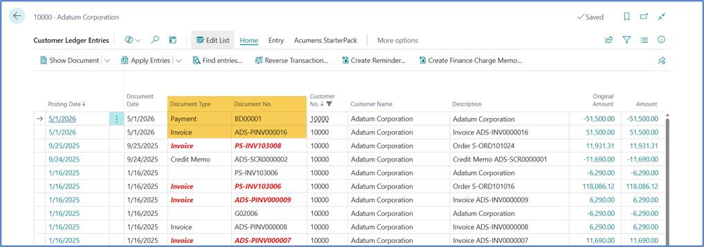 Optimizing Sales Order Prepayments in Business Central