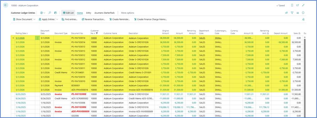 Optimizing Sales Order Prepayments in Business Central