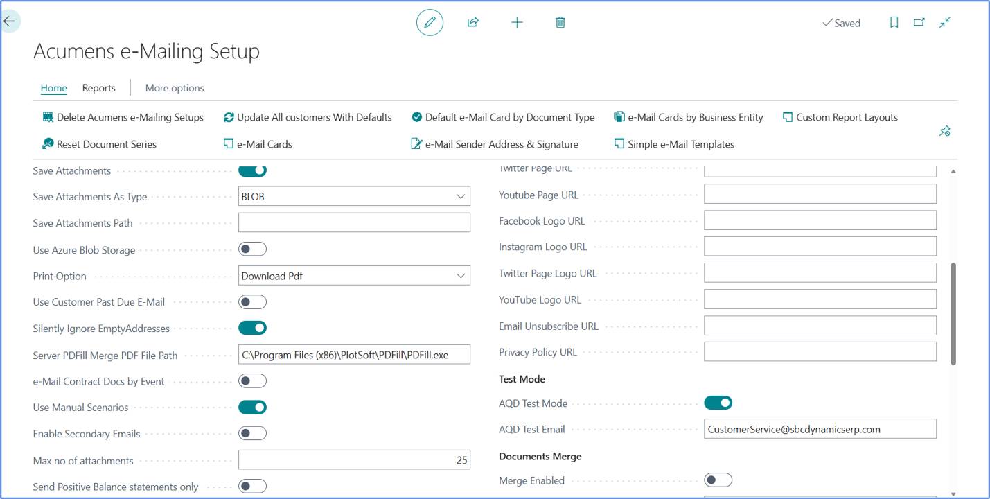Upgrading from Easy PDF to Acumens e-Mailing in Business Central