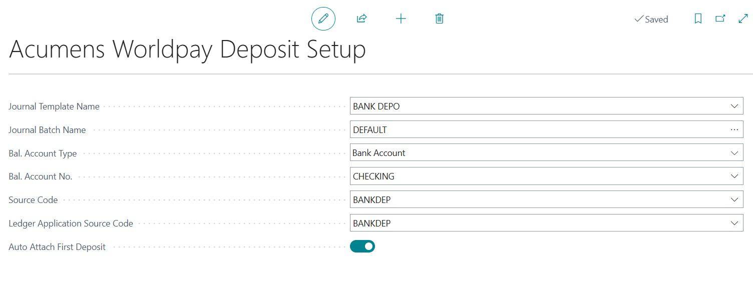 Acumens e-Payments for Worldpay
