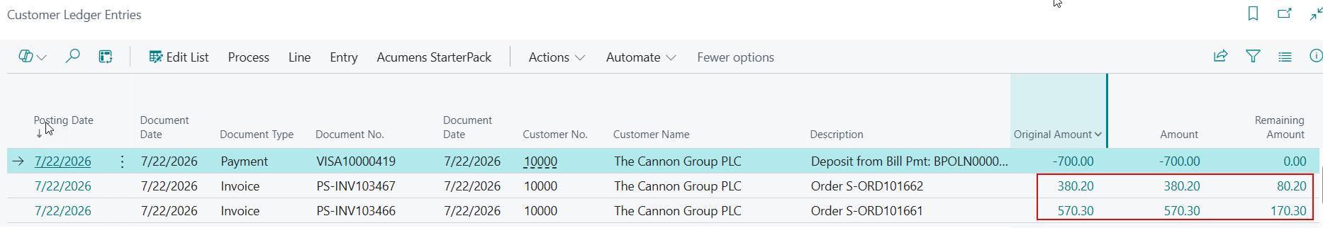 Acumens e-Payments for Worldpay