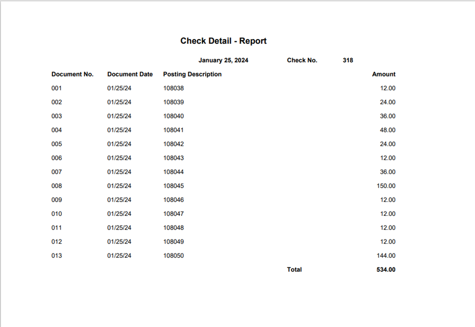 Cheque Printing