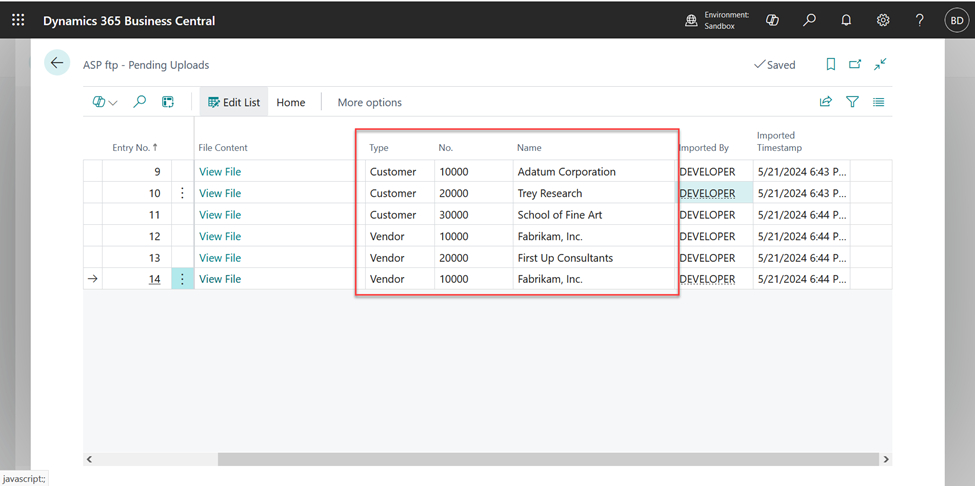 User Driven FTP File uploads