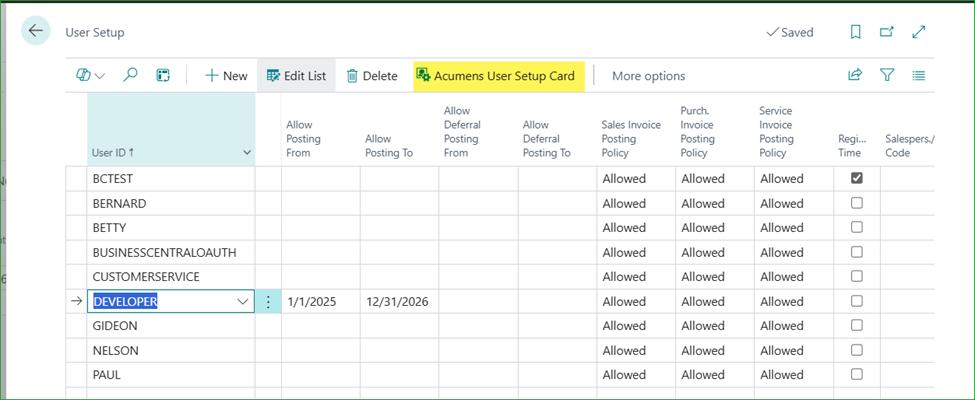 Table Data Editor