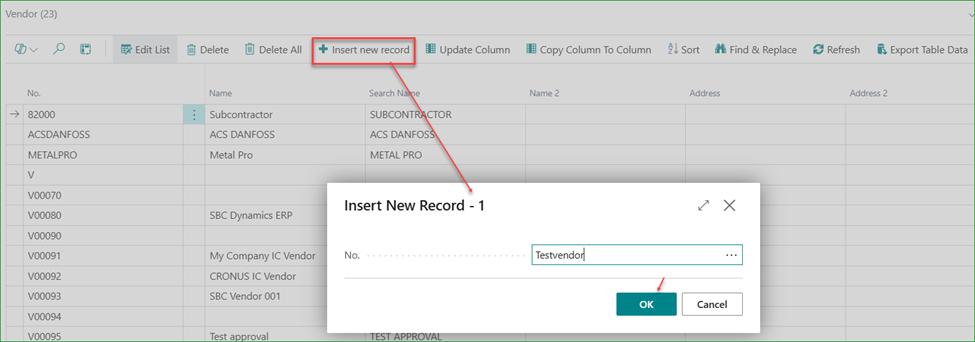 Table Data Editor