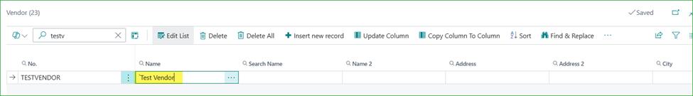 Table Data Editor