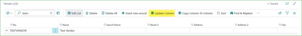 Table Data Editor