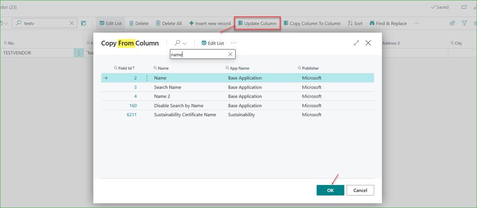 Table Data Editor