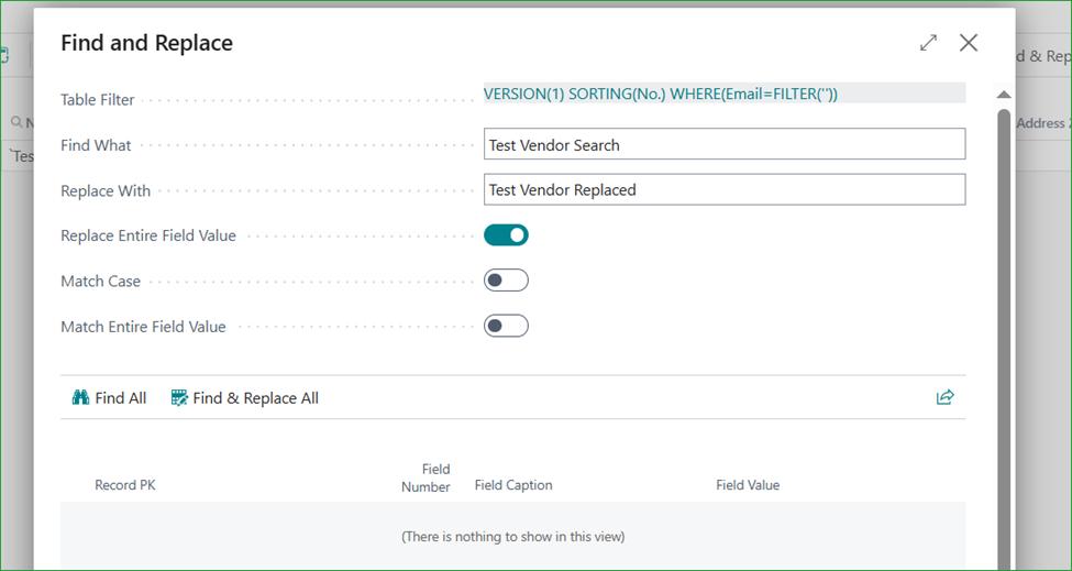Table Data Editor