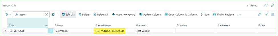 Table Data Editor
