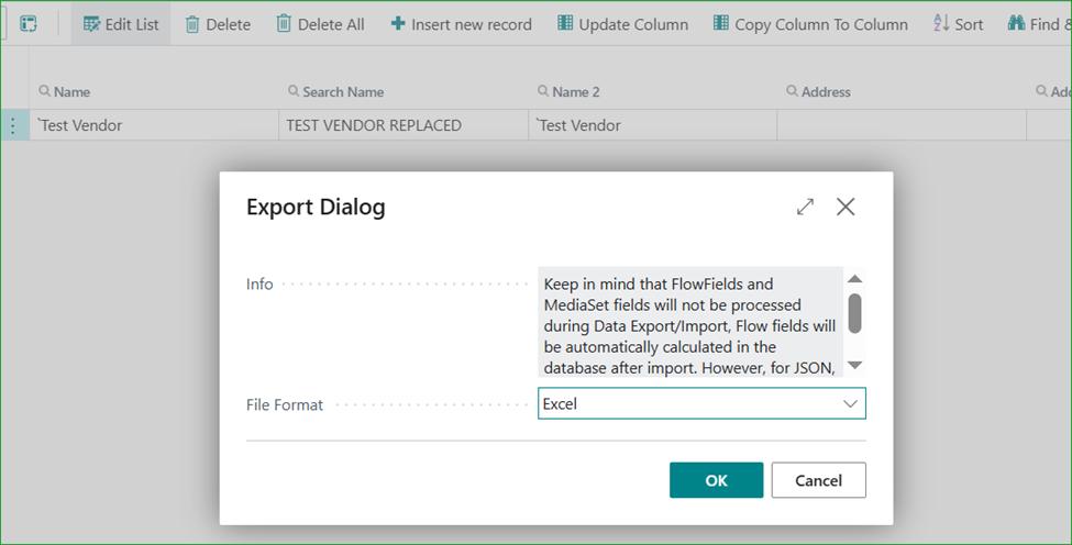 Table Data Editor