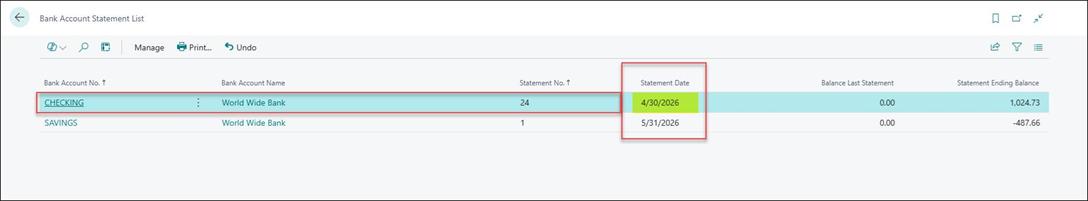 Bank Rec Fixes and Enhancements