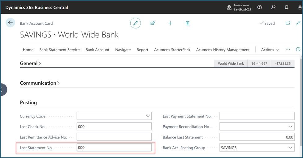 Bank Rec Fixes and Enhancements