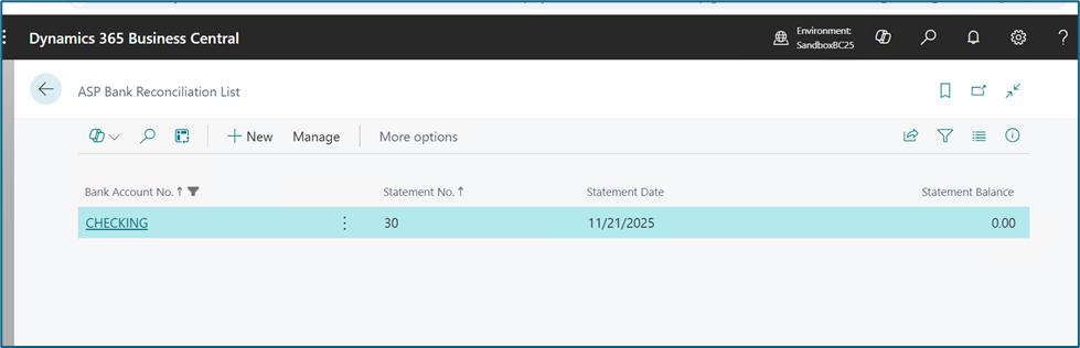 Bank Rec Fixes and Enhancements
